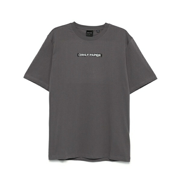 デイリー・調査報告 メンズ ティーシャツ トップス Click t-shirt Grey