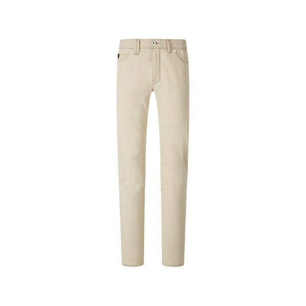 ブリオーニ メンズ デニムパンツ ボトムス Patch pocket straight-leg jeans Neutrals｜asty