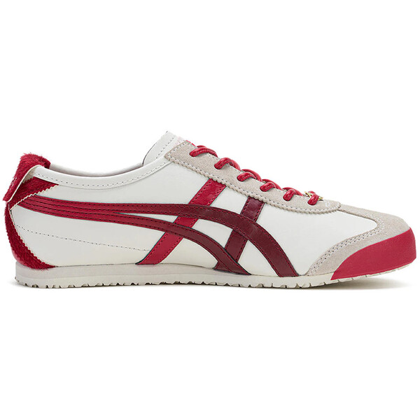 Onitsuka Tiger オニツカタイガー メンズ スニーカー  【Onitsuka Tiger Mexico 66 Year of the Horse】  大いさ US_7(25.0糎) White/Red/Burgundy メンズ靴-スニーカー