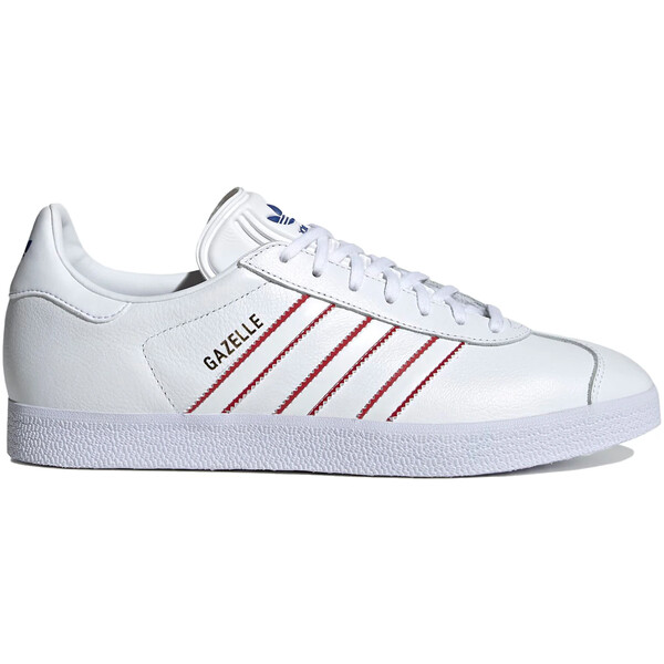 adidas アディダス メンズ スニーカー  【adidas Gazelle Cloud White Team Power Red】  大いさ US_10(28.0珊) Cloud White/Team Power Red/Royal Blue 靴-メンズ靴-スニーカー