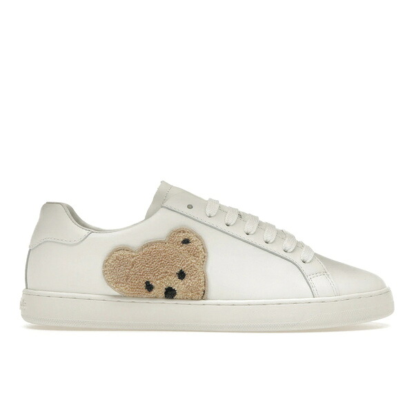 Palm Angels パーム・エンジェルス メンズ スニーカー 【Palm Angels Teddy Bear White Beige】 サイズ US_9(27.0cm) White/Beige|asty