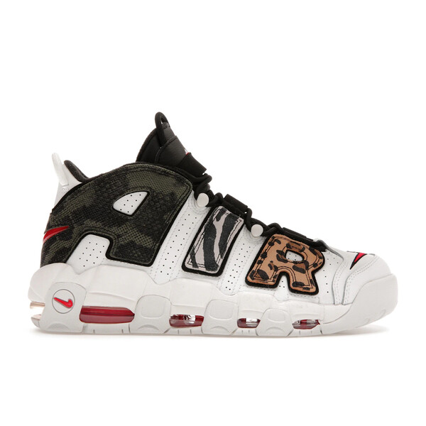 Nike ナイキ メンズ スニーカー  【Nike Air More Uptempo 96 Animal Instinct】  サイズ US_8(26.0cm) Summit White/Black/White/University Red