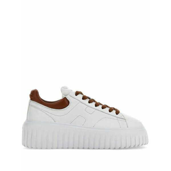 ホーガン レディース スニーカー シューズ Logo-embroidered sneakers White|asty