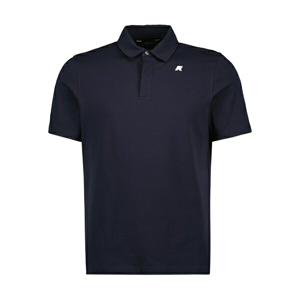 ケイウェイ メンズ ポロシャツ トップス Vincelle cotton polo shirt Blue|asty
