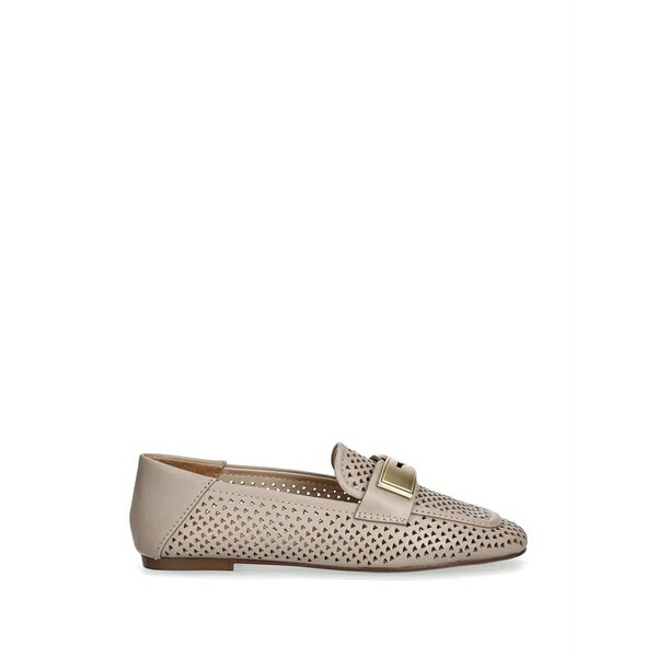 リュージョー レディース スリッポン・ローファー シューズ Perforated loafers Neutrals