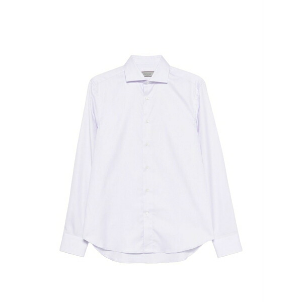 カナーリ メンズ シャツ トップス Buttoned shirt Purple｜asty