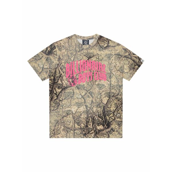 ビリオネアボーイズクラブ メンズ プルオーバー トップス Diamonds \u0026 dollars tree arch logo t-shirt Neutrals
