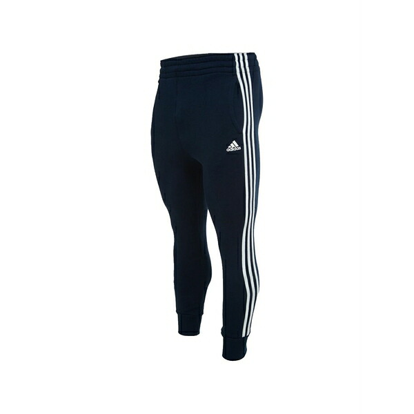アディダス メンズ 心地好いズボン下 ボトムス Slim 3 logo-detail track pants Blue
