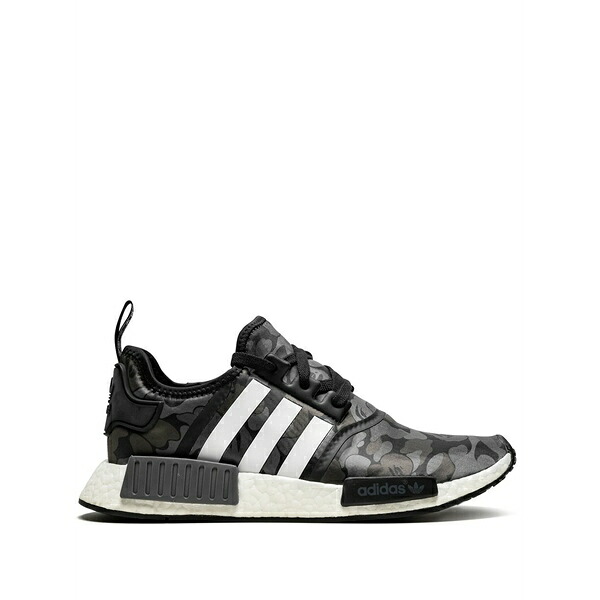 アディダス メンズ スニーカー シューズ X bape nmd_r1 \"black camo\"" sneakers Black"