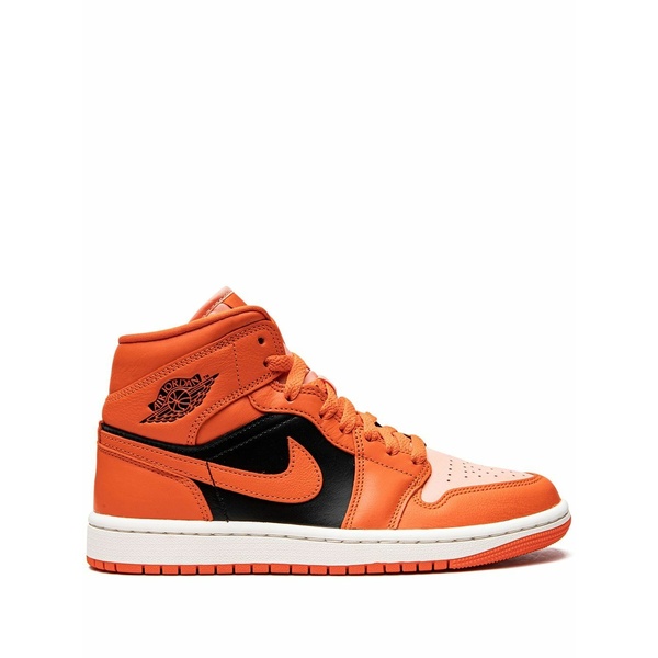 ジョーダン レディース スニーカー シューズ Air jordan 1 mid se "orange/black" sneakers Orange｜asty