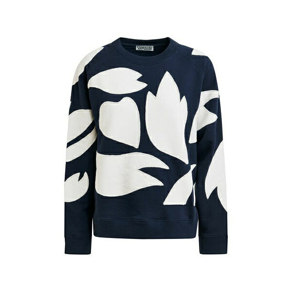 エッセンシャルアントワープ レディース 編み物\u0026スウェーター アウター Jalways bead-embellished sweatshirt Blue
