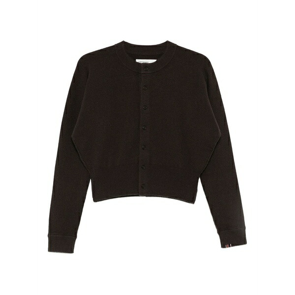 エクストリームカシミア メンズ ジレー アウター Cashmere-blend cardigan Brown