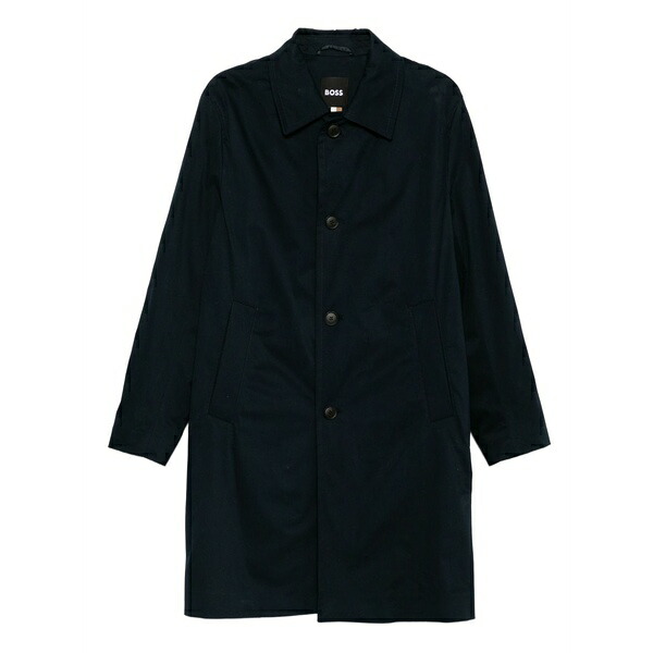 ボス メンズ コート アウター Clark coat Blue｜asty