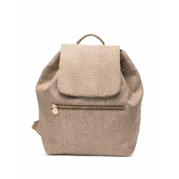 ボルボネーゼ レディース うしろ側容器に並べる・背嚢 御徒面子 Medium eco backpack Neutrals