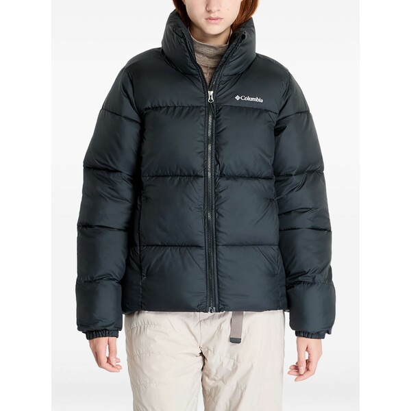 コロンビア レディース 上衣＆上衣 アウター Logo-print padded jacket Black