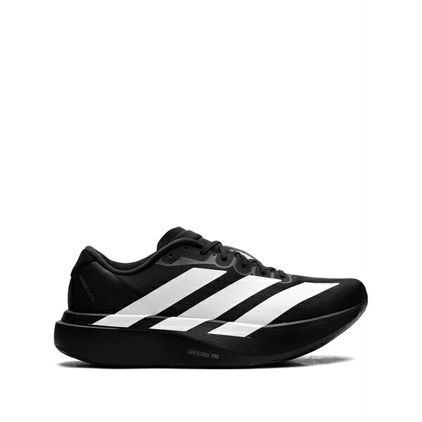 アディダス メンズ スニーカー シューズ Adizero evo \"black/white\"" sneakers Black"