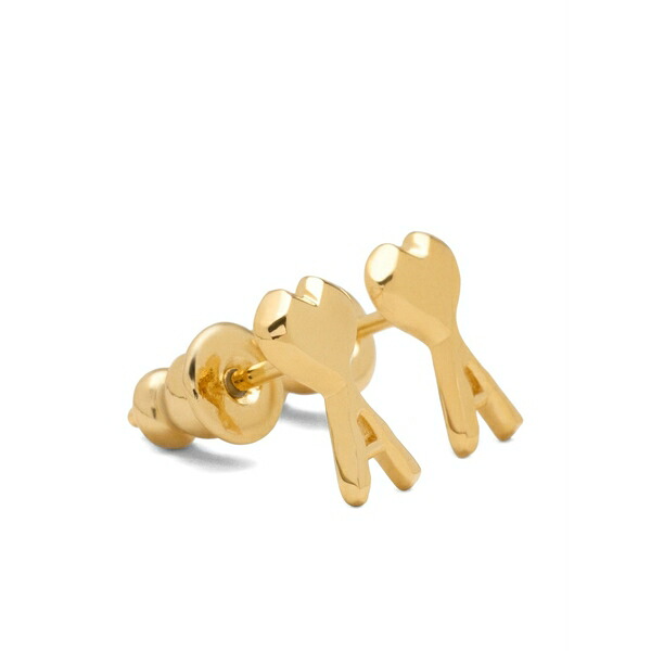 意中の女 メンズ ピアス・イヤリング 佩び物 Ami de coeur stud earrings Gold