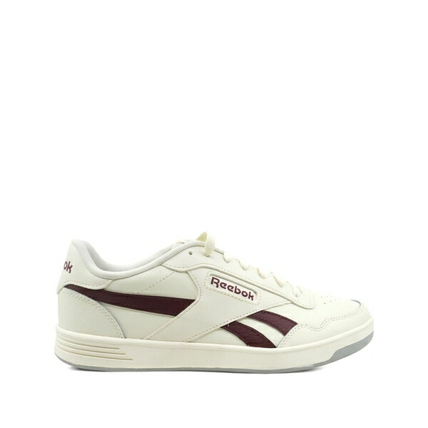 リーボック メンズ スニーカー シューズ Court advance \"chalk/classic maroon\"" sneakers  White"