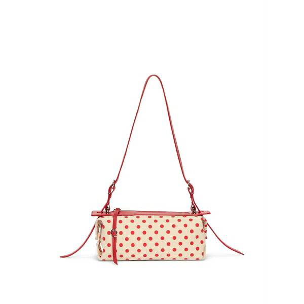 エムエスジイエム レディース ショルダーバッグ 御徒面子 Polka dot shoulder bag Neutrals
