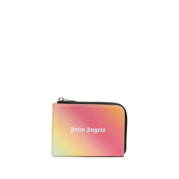 パーム・エンジェルス メンズ 紙入れ 付属品 Rainbow logo-print cardholder  Multicolour