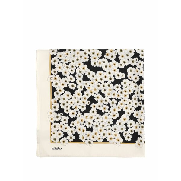 ヴァレンティノ ガラヴァーニ レディース えり巻き・袈裟・えり巻き 付属物 Floral-print scarf Neutrals