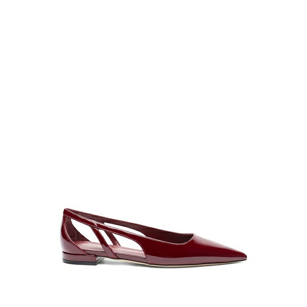 スチュアート ワイツマン レディース サンダル シューズ Cut-out ballet flats Red｜asty