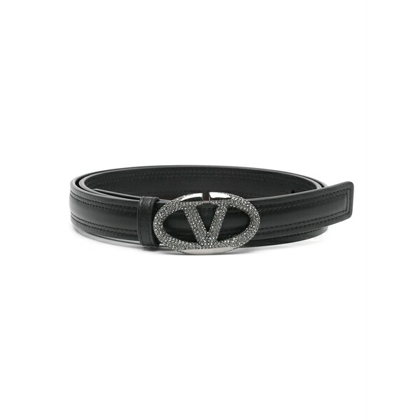 ヴァレンティノ ガラヴァーニ レディース 三尺帯 付属物 Vlogo signature belt Black