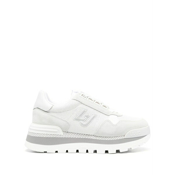 リュージョー レディース スニーカー シューズ Panelled low-top sneakers White|asty