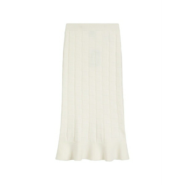 ボス レディース スカート ボトムス Knitted woven midi skirt Neutrals