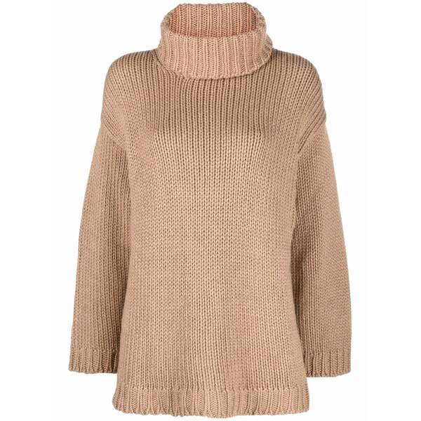 レッドヴァレンティノ レディース 編み物\u0026スウェーター アウター Desert chunky-knit jumper Neutrals