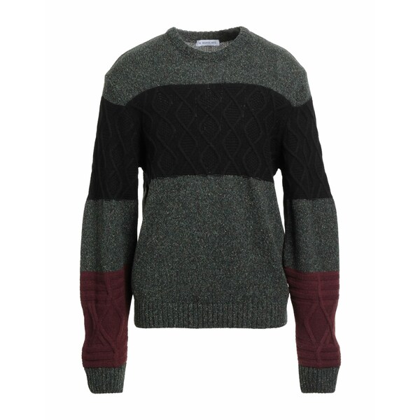 【貨物輸送無料】 マニュエル リッツ メンズ 編み物\u0026プルオーバー アウター Sweaters Green