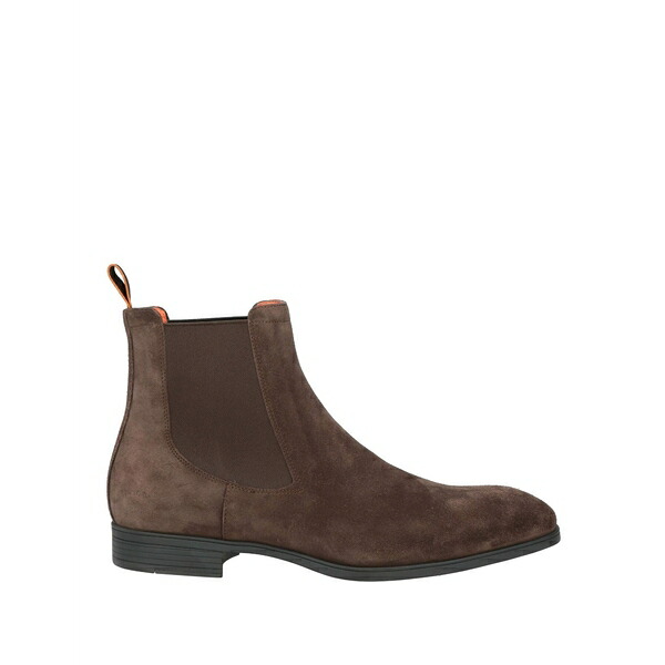 【貨物輸送無料】 サントーニ メンズ ブーツ シューズ Ankle boots Brown
