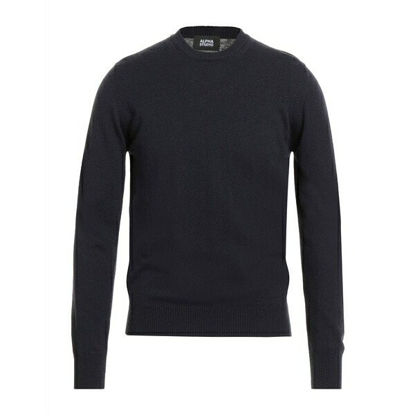 【貨物輸送無料】 アルファス テューディオ メンズ 編み物\u0026プルオーバー アウター Sweaters Blue