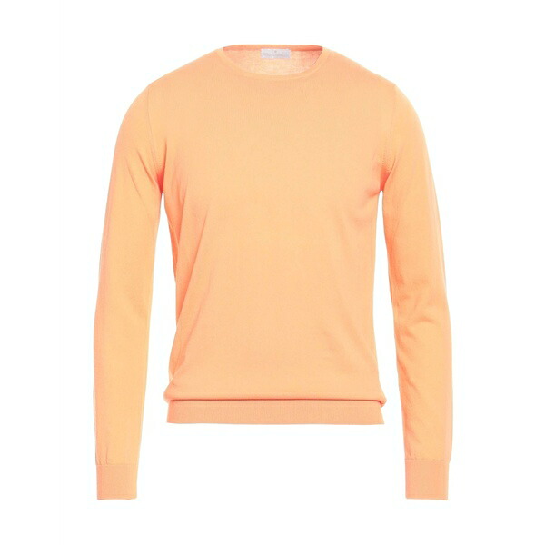 【貨物輸送無料】 ブルーノマネッティ メンズ 編み物\u0026プルオーバー アウター Sweaters Orange