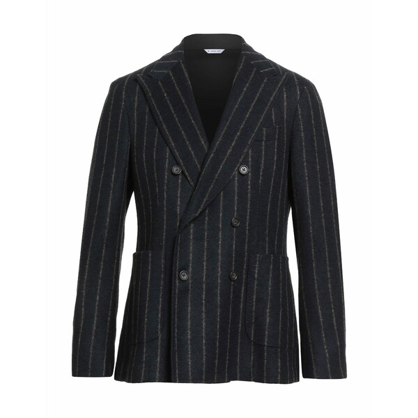 【送料無料】 マニュエル リッツ メンズ ジャケット&ブルゾン アウター Blazers Blue|asty