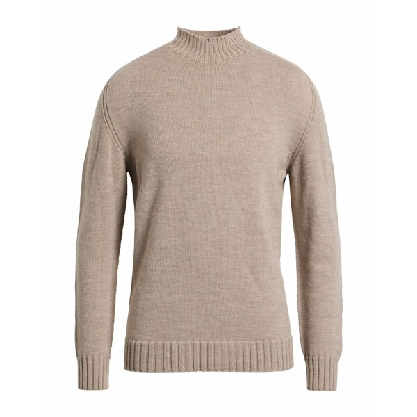 【貨物輸送無料】 アルファス テューディオ メンズ 編み物\u0026プルオーバー アウター Turtlenecks Beige