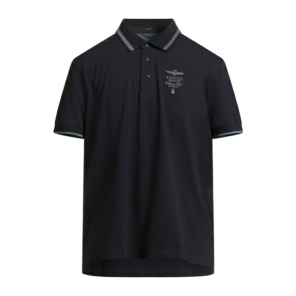 【送料無料】 アエロナウティカ ミリターレ メンズ Tシャツ トップス Polo shirts Blue