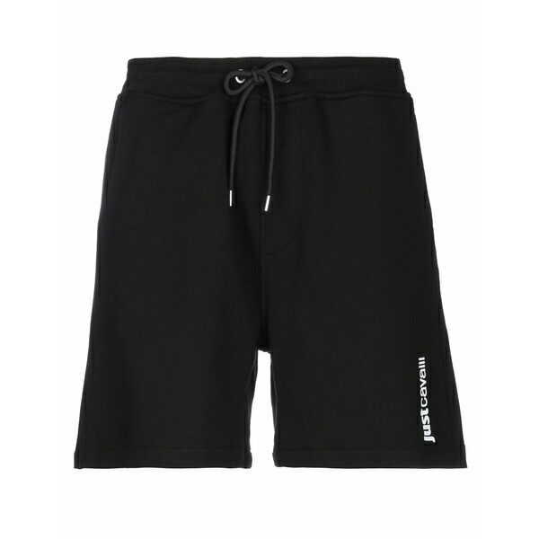 【送料無料】 ロベルトカヴァリ メンズ カジュアルパンツ ボトムス Shorts & Bermuda Shorts Black
