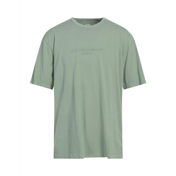 【送料無料】 シーピーカンパニー メンズ Tシャツ トップス T-shirts Green|asty