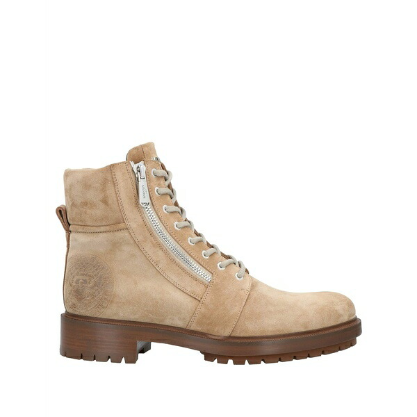 【貨物輸送無料】 バルマン メンズ ブーツ シューズ Ankle boots Beige