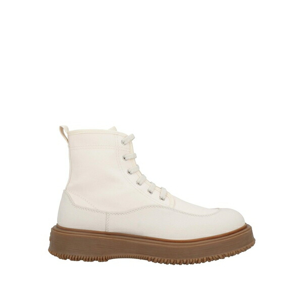 【貨物輸送無料】 ホー火器 メンズ ブーツ シューズ Ankle boots White