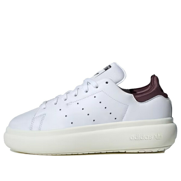 adidas アディダス レディース スニーカー  【(WMNS) adidas Stan Smith PF \u0027White Burgundy\u0027 IF7012】  大きさ US_5.5(22.5糎)
