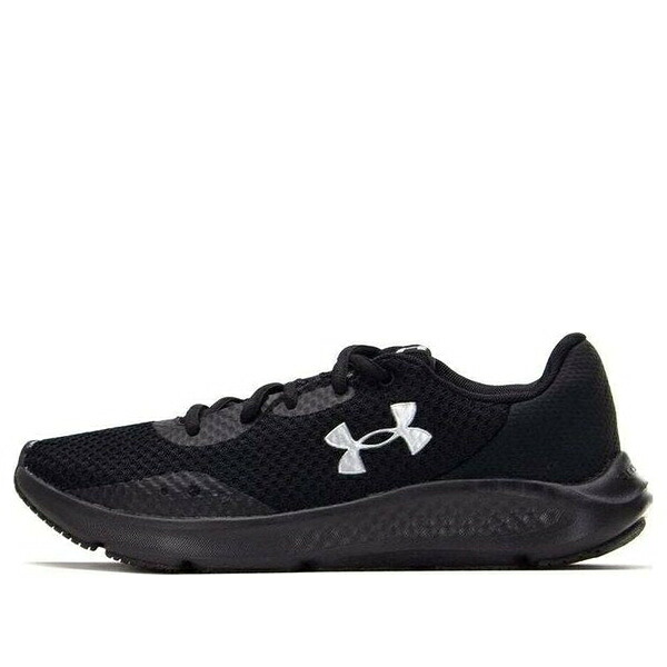 Under Armour アンダーアーマー レディース スニーカー 【(WMNS) Under Armour Charged Pursuit 3 Running Shoes 'Black' 3024889-003】 サイズ US_8(25.0cm)｜asty