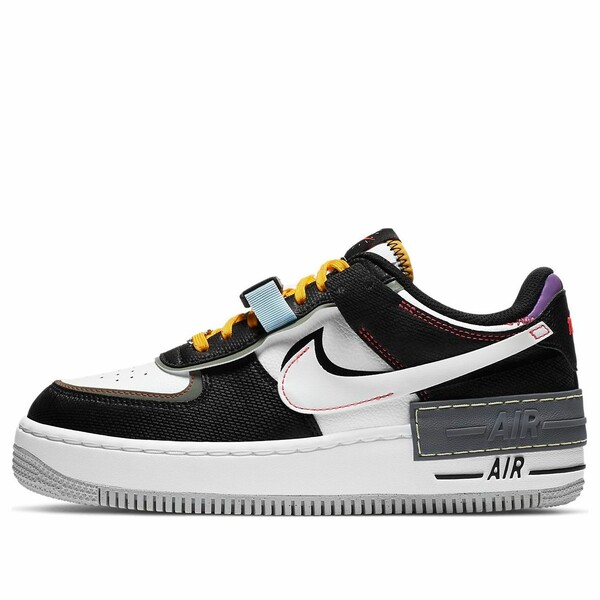 Nike ナイキ レディース スニーカー  【(WMNS) Nike Air Force 1 Shadow \u0027Spiral Sage\u0027 DC2542-001】  大きさ US_7.5(24.5糎)
