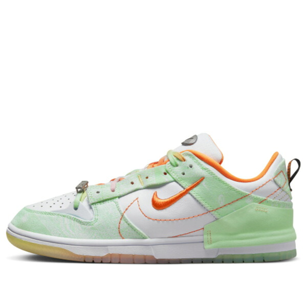 Nike ナイキ レディース スニーカー  【(WMNS) Nike Dunk Low Disrupt 2 \u0027Mint Foam Paisley\u0027 FJ7745-181】  大きさ US_5.5(22.5糎)