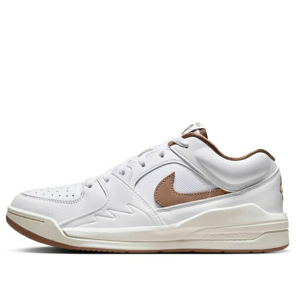 Jordan ジョーダン レディース スニーカー 【(WMNS) Air Jordan Stadium 90 \'White Legend Light Brown\' FB2269-121】 サイズ US_8(25.0cm)|asty