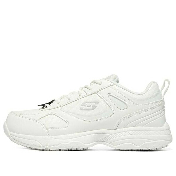 Skechers スケッチャーズ レディース スニーカー 【(WMNS) Skechers Work Relaxed Fit Dighton SR 'White' 77200-WHT】 サイズ US_7.5(24.5cm)|asty