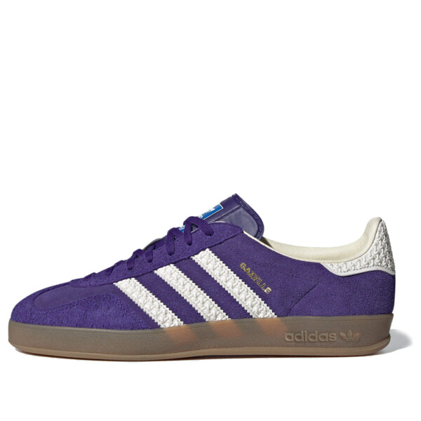 adidas アディダス メンズ スニーカー 【adidas Gazelle Indoor 'Purple White' IF1806】 サイズ US_12.5(30.5cm)｜asty