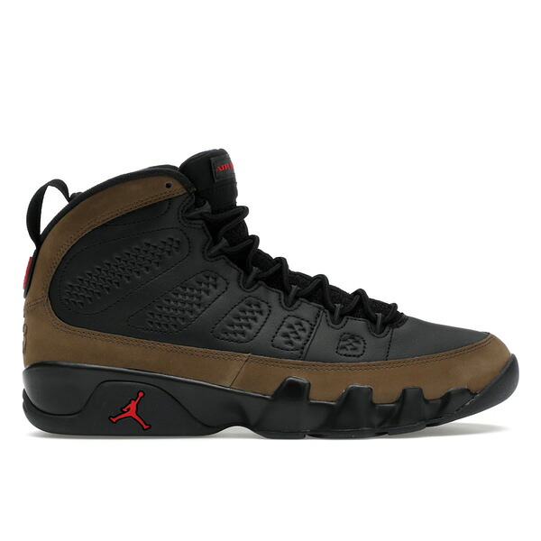 Jordan ジョーダン メンズ スニーカー  【Jordan 9 Retro Olive (2024)】  大きさ US_10.5(28.5糎) Black/True Red/Light Olive