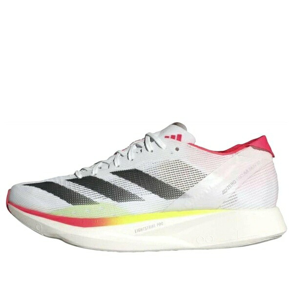 adidas アディダス レディース スニーカー 【(WMNS) adidas Adizero Takumi Sen 10 'White Core Black Lucid Red' IH5717】 サイズ US_W_11｜asty
